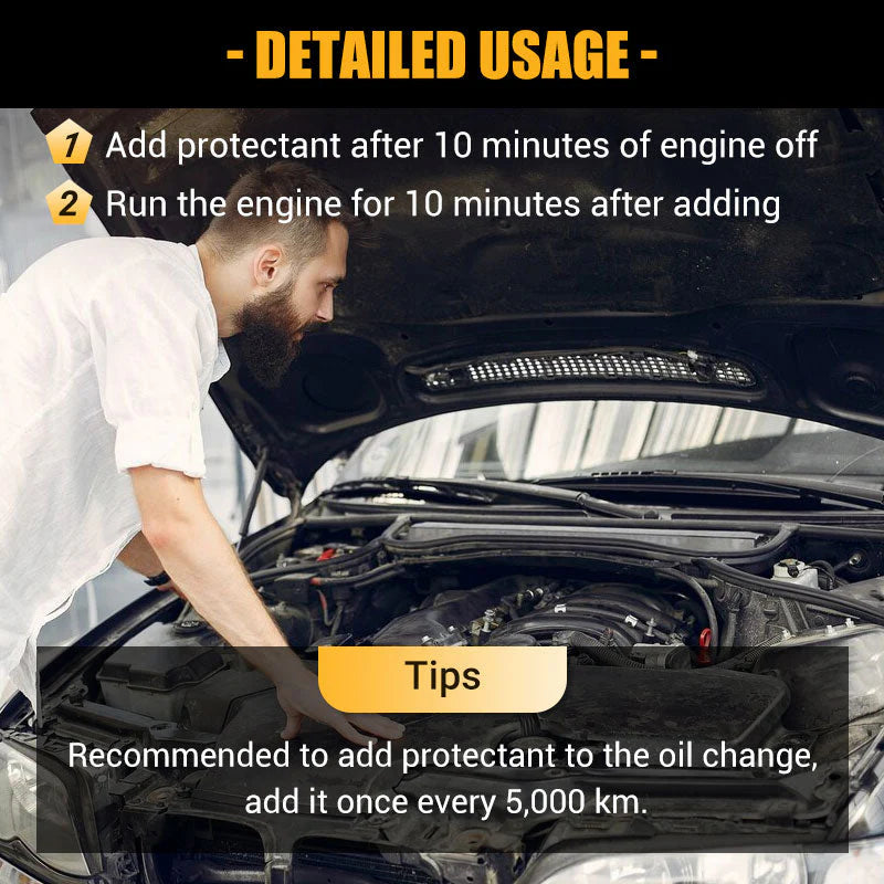 🚗🔥 ADDITIF D'HUILE DE TRAITEMENT ANTI-USURE